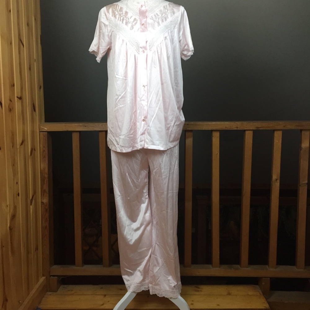 Pinehurst Lingerie Pink Pajama Set